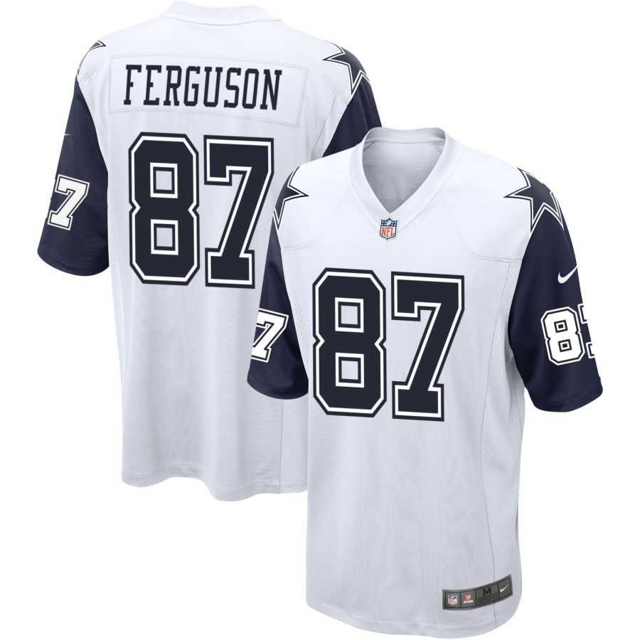 Men & Women & Youth Dallas Cowboys #87 Jake Ferguson Rush limited Stitched Jersey